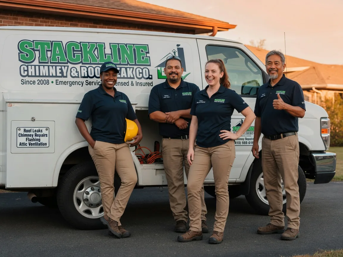 Chimney flashing repair company in Jackson, MI